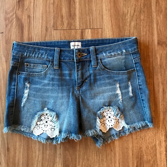 Sneak Peek Pants - Sneak Peek Distressed “Sexy Boyfriend” Jean Shorts